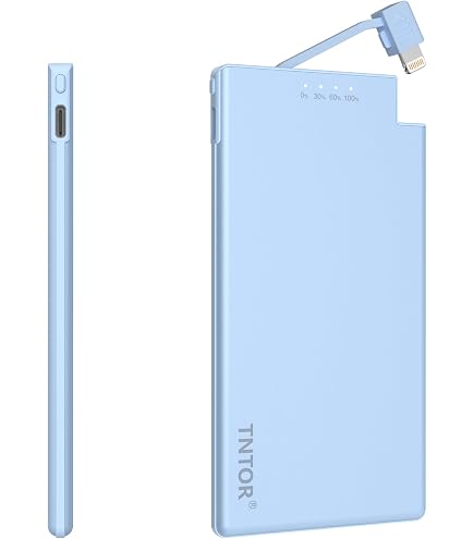 Amazon | TNTOR モバイルバッテリー 軽量 小型 iPhone 17/16/15Proに